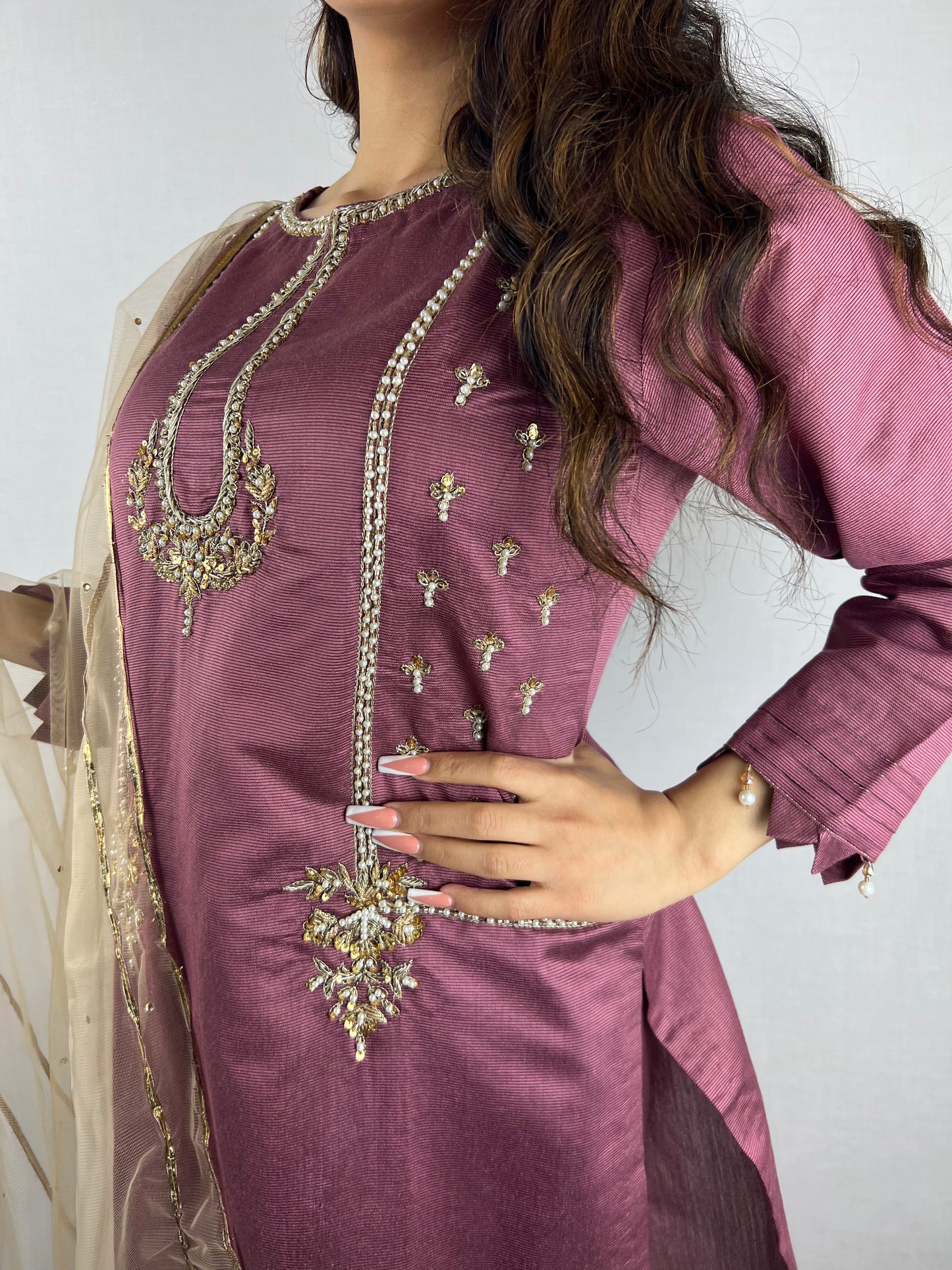 Passion Purple Salwar Suit