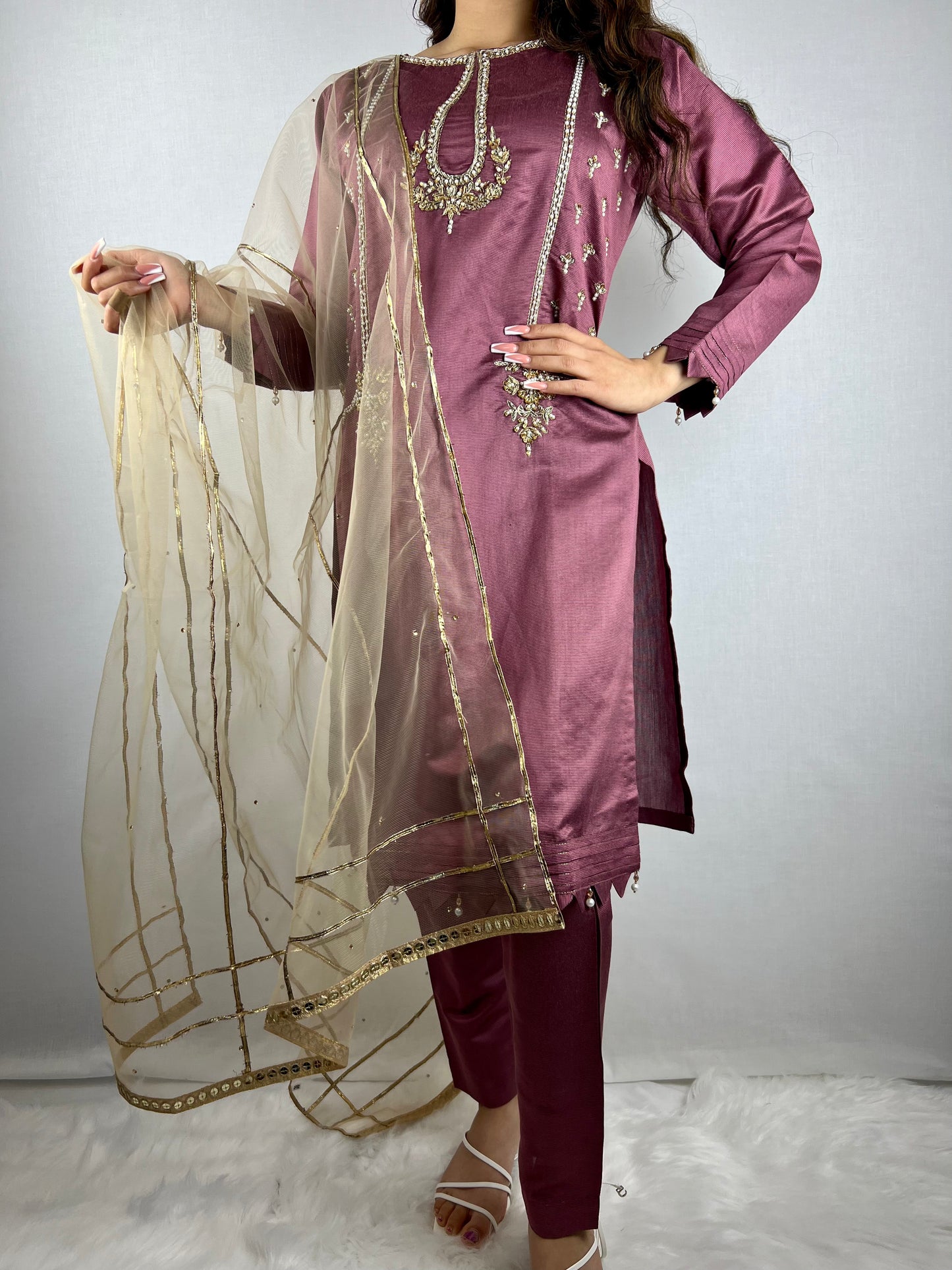Passion Purple Salwar Suit