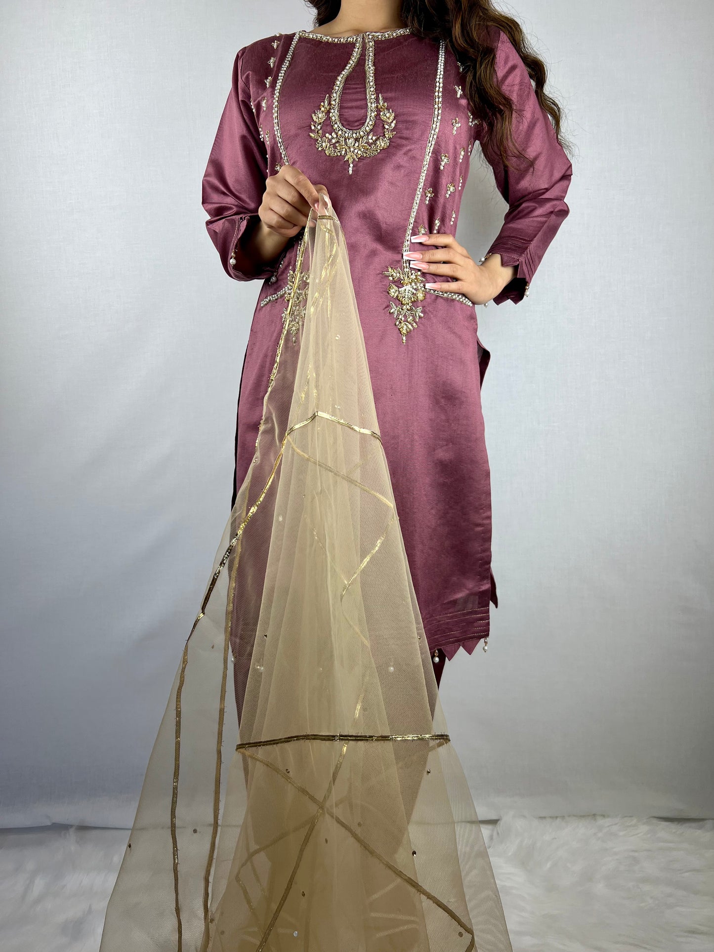 Passion Purple Salwar Suit
