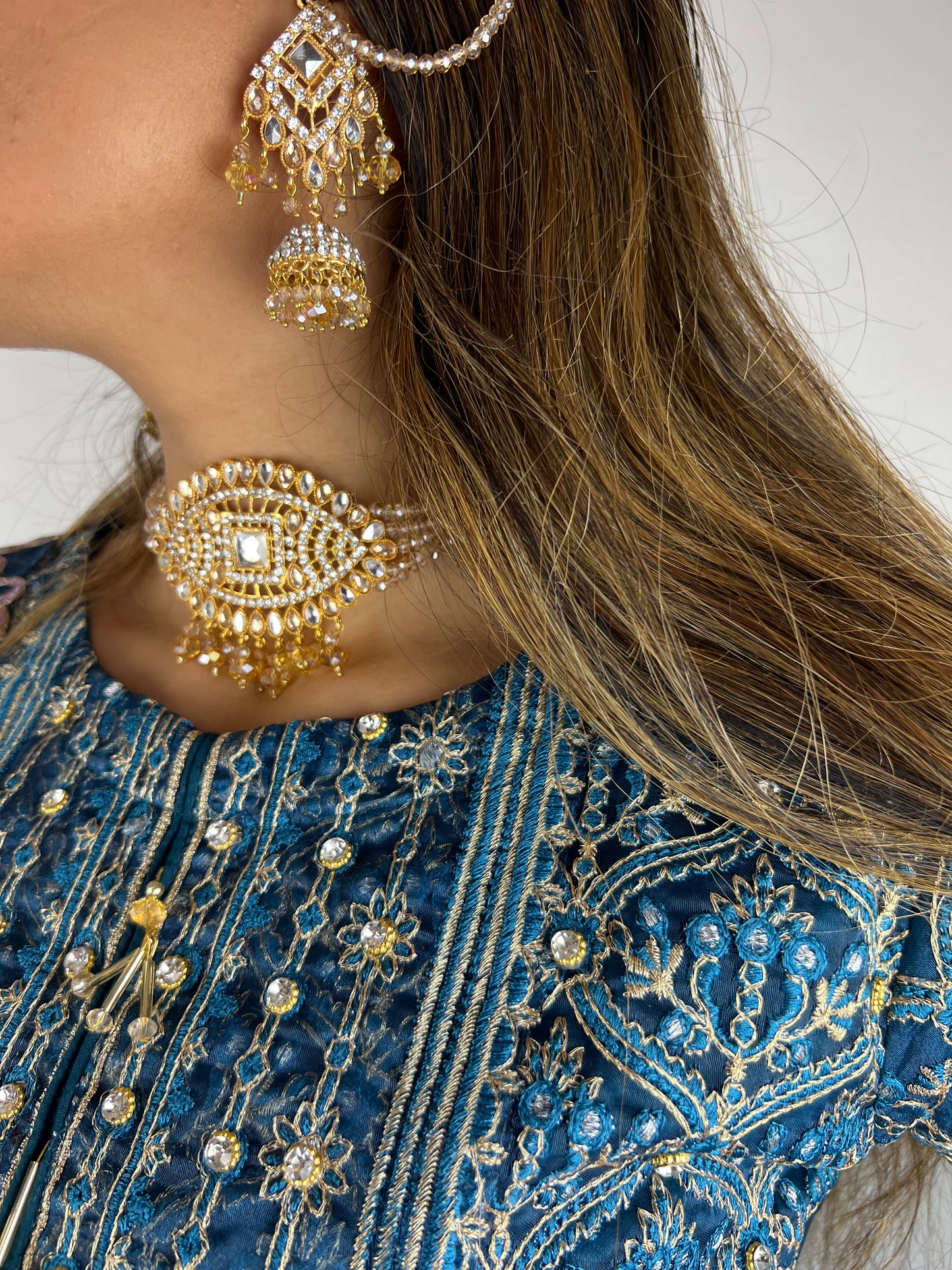 Gold & Silver Jewellery Set