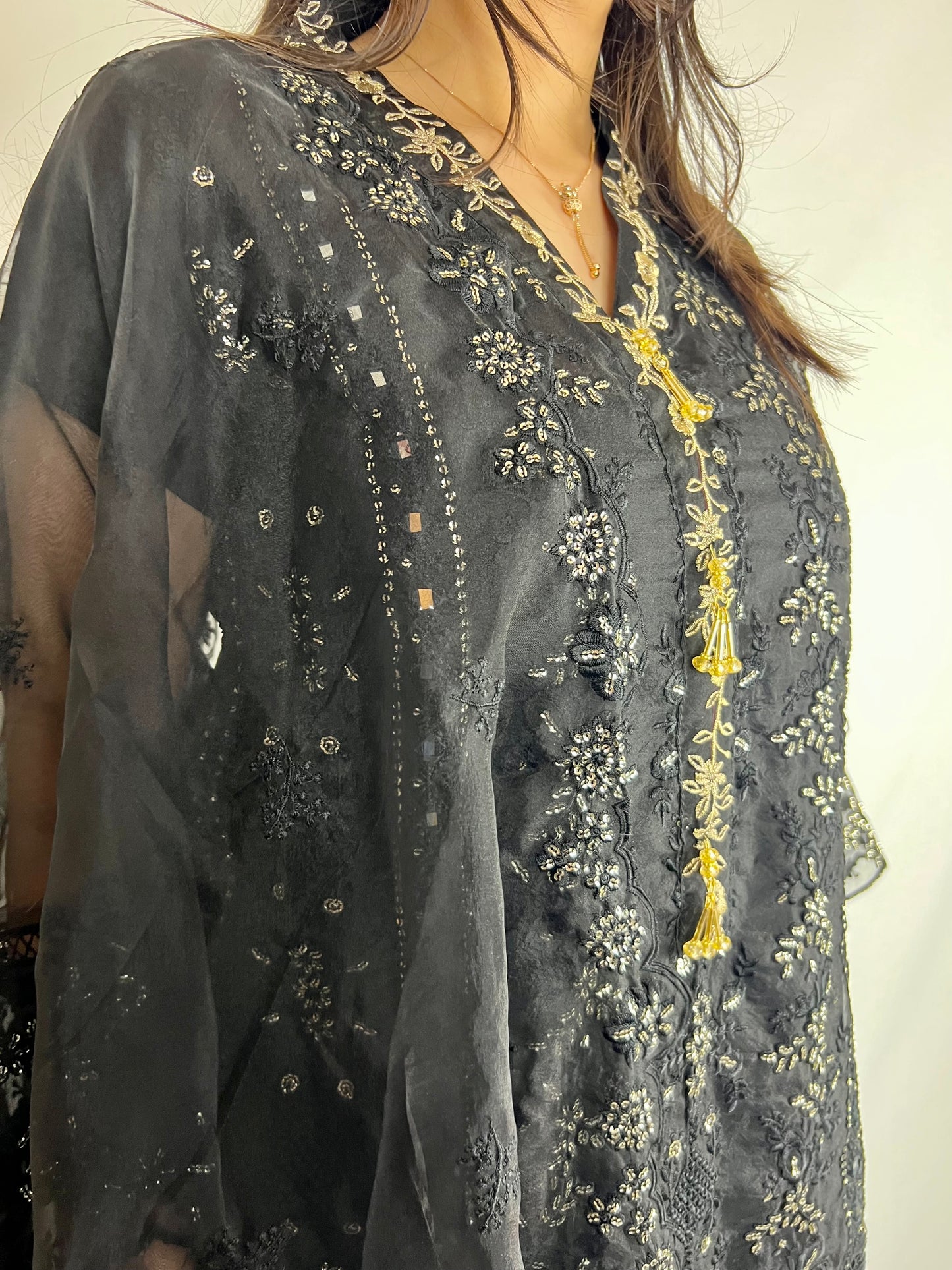 Black Zardozi Salwar Kameez