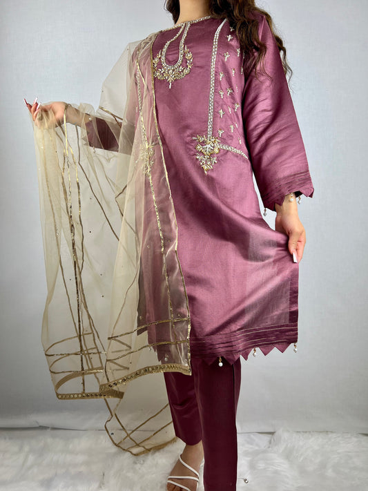 Passion Purple Salwar Suit