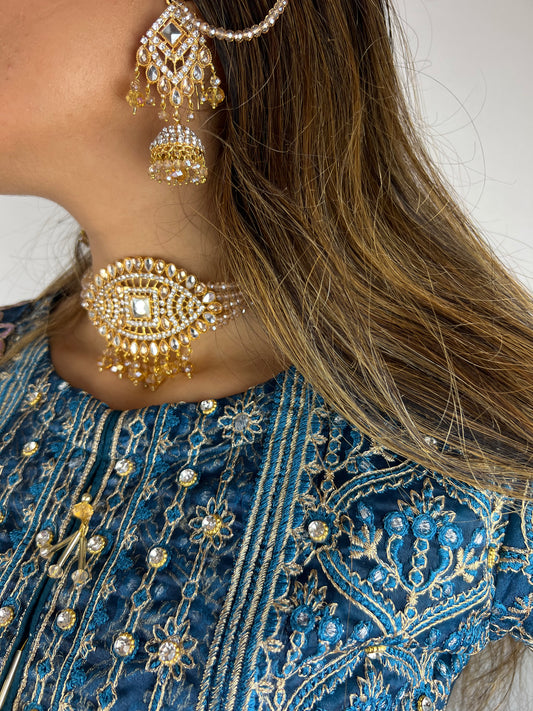 Gold & Silver Jewellery Set